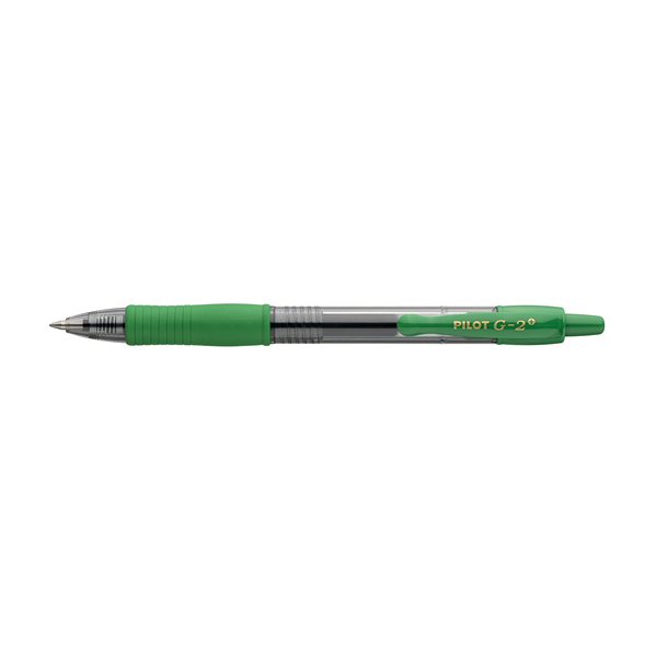 Bolígrafo gel Pilot G-2 Plus Verde