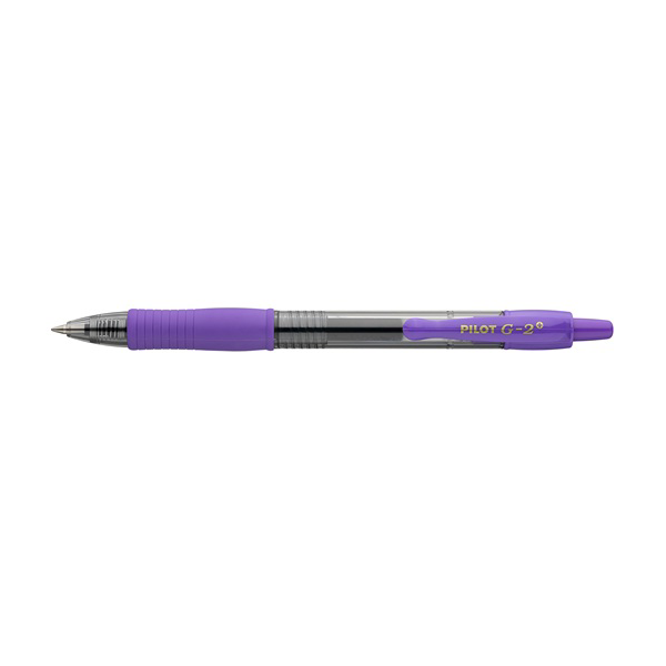 Bolígrafo gel Pilot G-2 Plus Violeta pastel