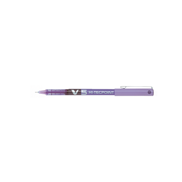 Bolígraf Pilot V-5 Violeta