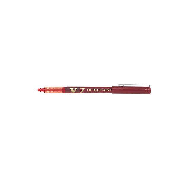 Bolígraf Pilot V-7 Vermell