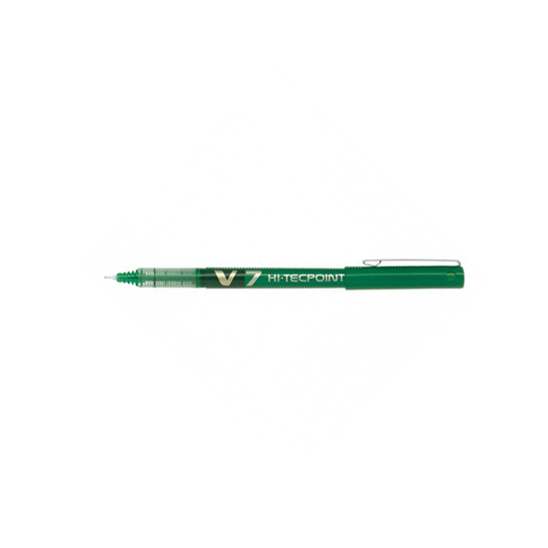 Bolígraf Pilot V-7 Verd