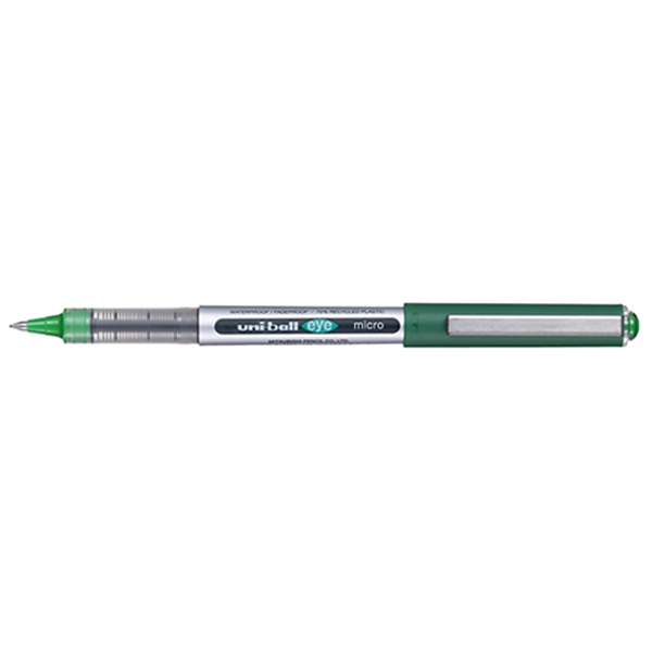 Bolígraf Uniball Eye UB150E Verd