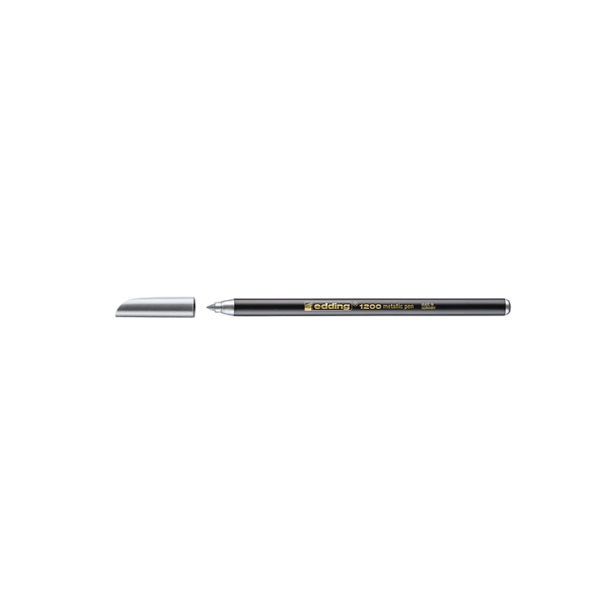 Retolador Edding 1200 Plata