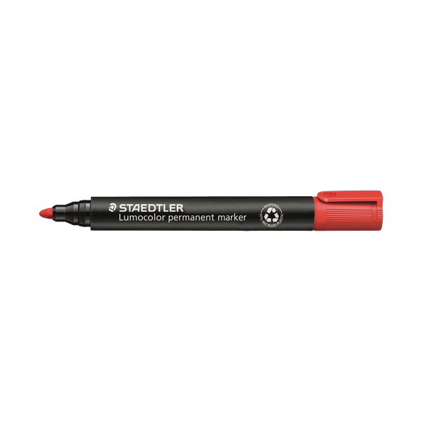 Retolador permanent Lumocolor Staedtler 352 Vermell