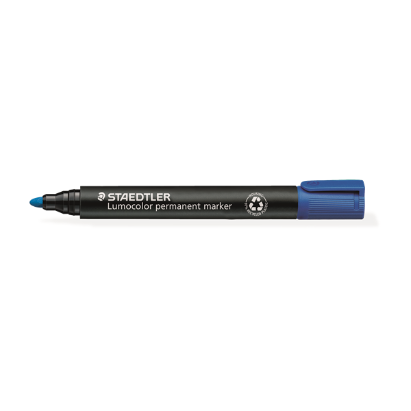 Retolador permanent Lumocolor Staedtler 352 Blau