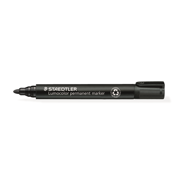 Retolador permanent Lumocolor Staedtler 352 Negre