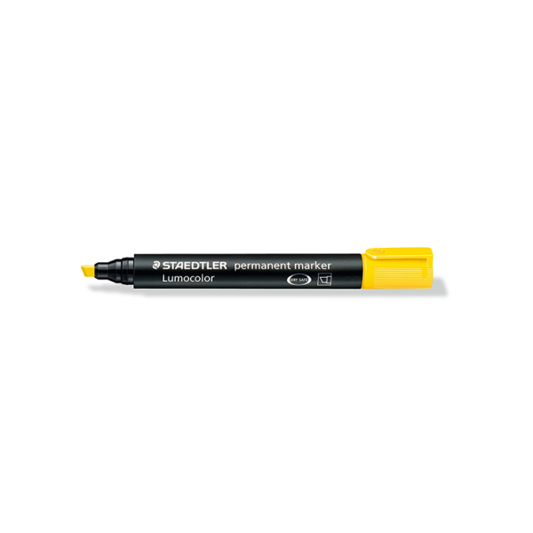 ( DESCATALOGAT ) Retolador permanent Lumocolor Staedtler 350 Groc