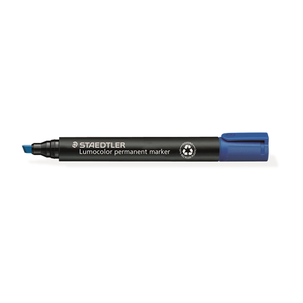 Retolador permanent Lumocolor Staedtler 350 Blau