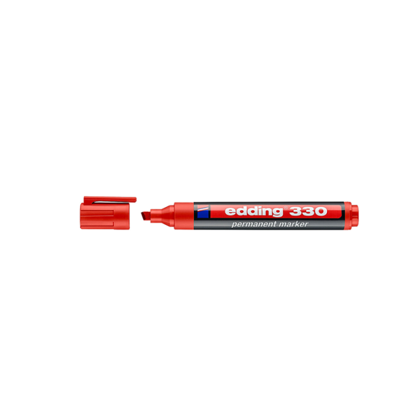 Retolador permanent Edding 330 Vermell