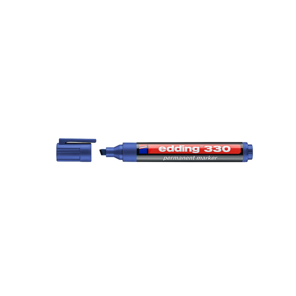 Retolador permanent Edding 330 Blau