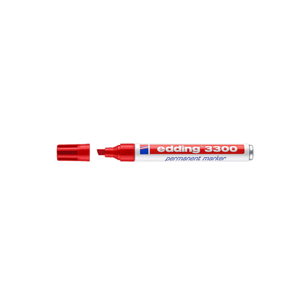 Retolador permanent Edding 3300 Vermell