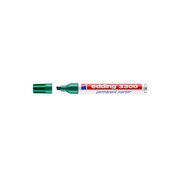 Retolador permanent Edding 3300 Verd