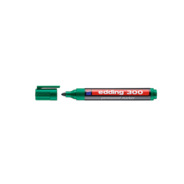 Retolador permanent Edding 300 Verd