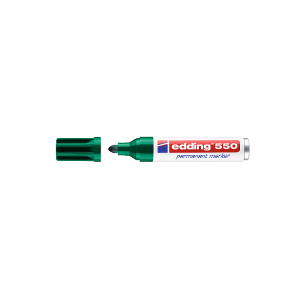 Retolador permanent Edding 550 Verd