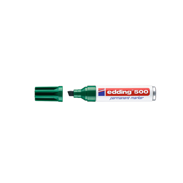 Retolador permanent Edding 500 Verd