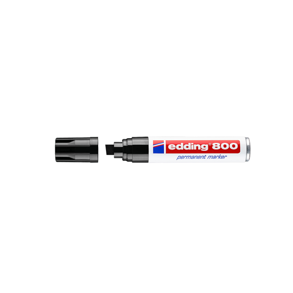 Retolador permanent Edding 800 Negre