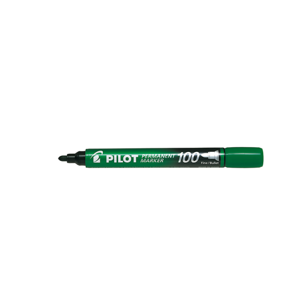 Retolador permanent Pilot Marker 100 Verd