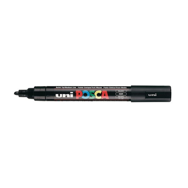 Retolador Uni Posca PC-5M Negre