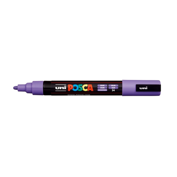 Retolador Uni Posca PC-5M Lila