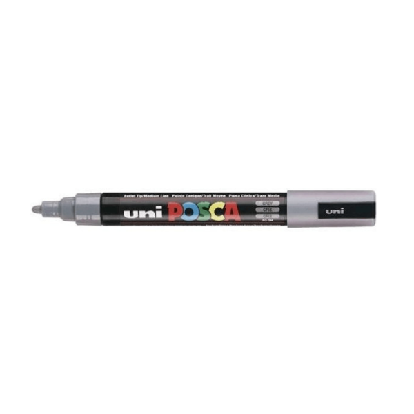 Retolador Uni Posca PC-5M Gris