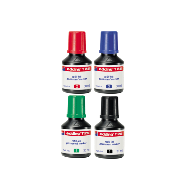 Recambios tinta Edding T-25