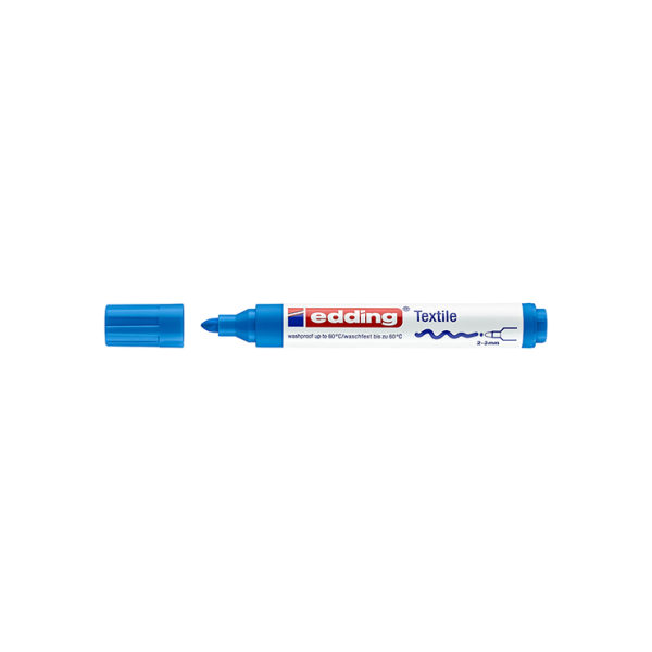 Retolador tèxtil Edding 4500 Blau clar