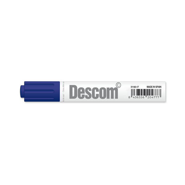 Rotulador pizarra blanca Descom Azul