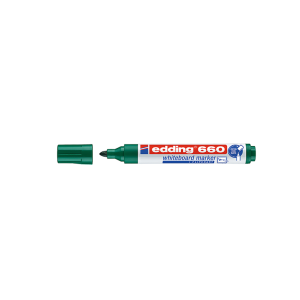Rotulador pizarra Edding 660 Verde