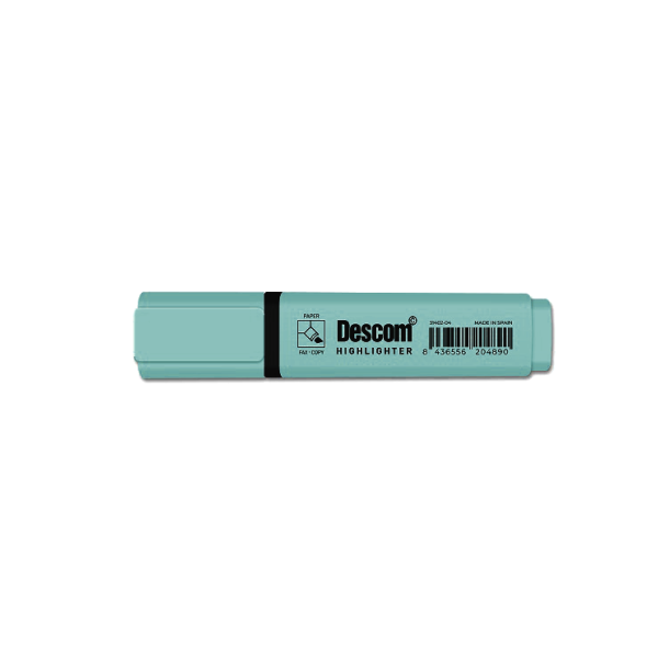 Marcador fluorescente Descom Turquesa