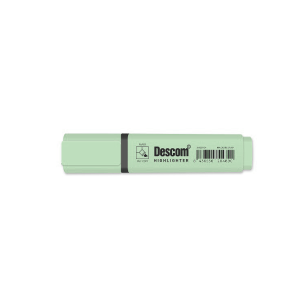 Marcador fluorescent pastel Descom Verd