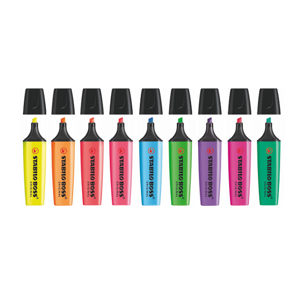Marcador fluorescente Stabilo Boss Original