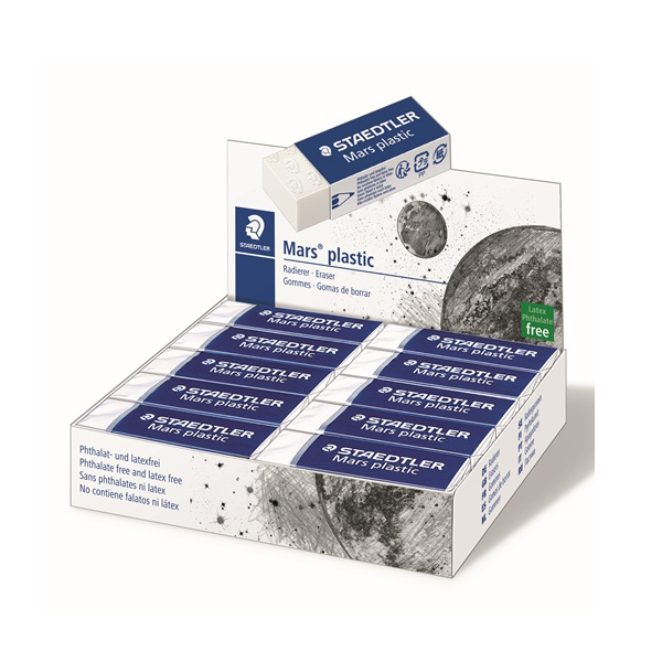 Goma Staedtler Mars plastic