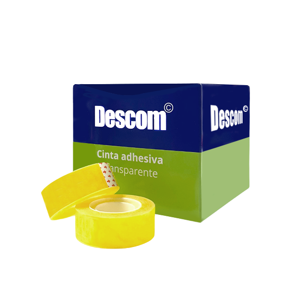 Cinta adhesiva transparent Descom