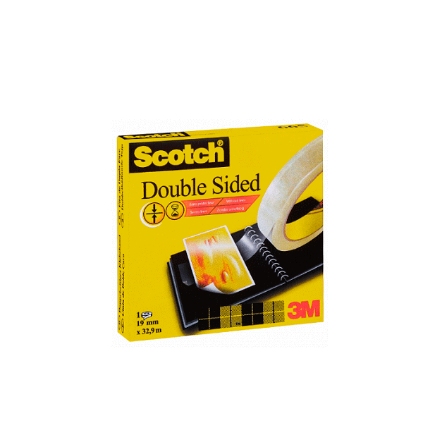 Cinta adhesiva doble cara Scotch 665
