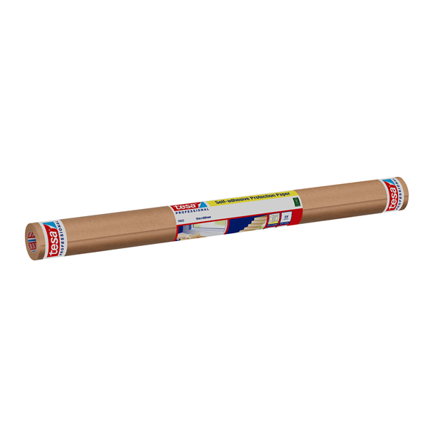 Bobina de paper kraft protector autoadhesiu Tesa