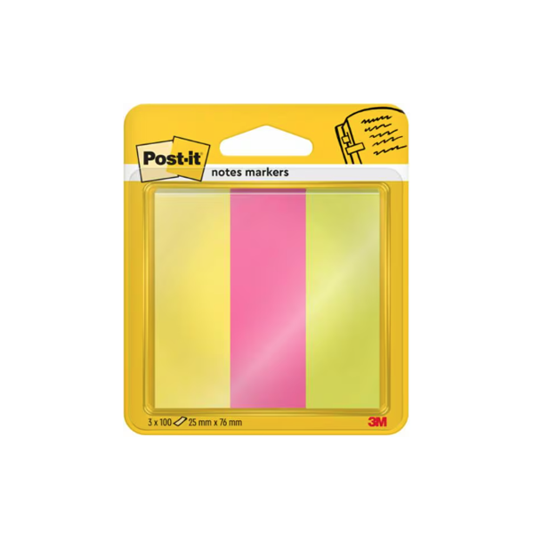 Mininotes de posar i treure Post-it 25x76 mm