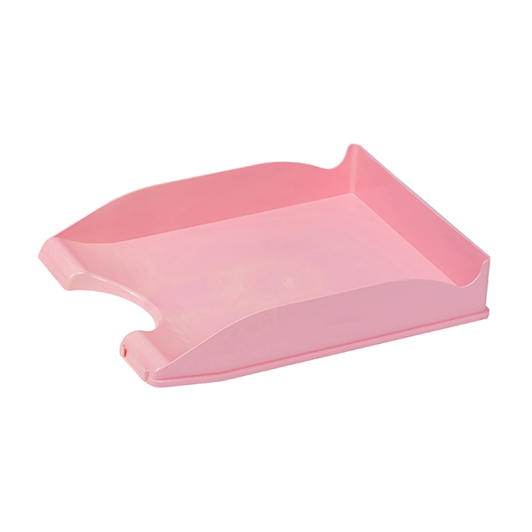 Bandeja plástico reciclado Faibo 93R Rosa pastel