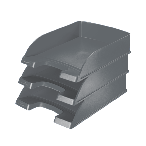 Bandeja Leitz Plus JUMBO gran capacidad Gris