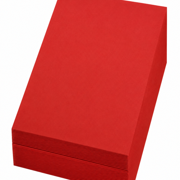 Paquet 50 cartolines Iris A4 Vermell