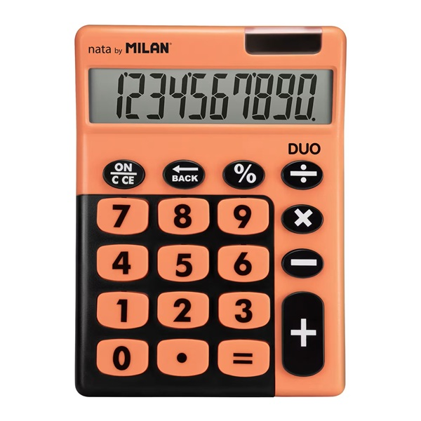 Calculadora Milan Duo Naranja