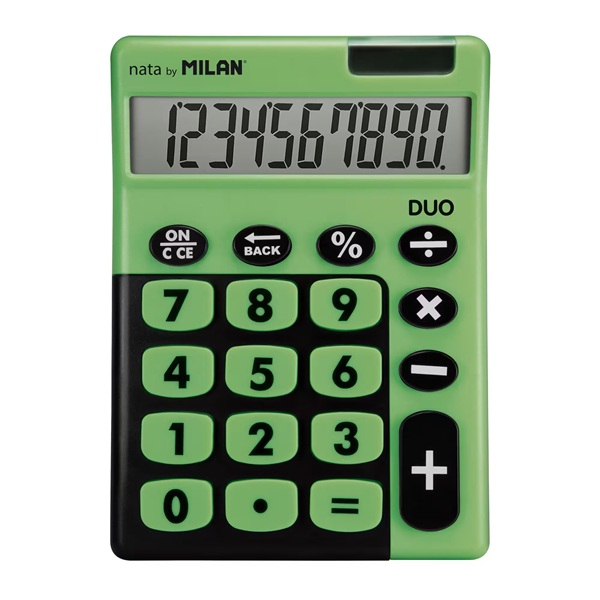 Calculadora Milan Duo Verde