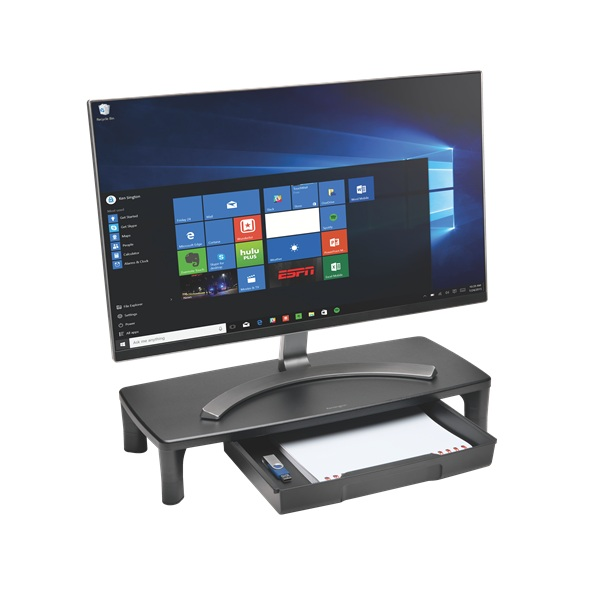 Suport per monitor amb calaix SmartFit®