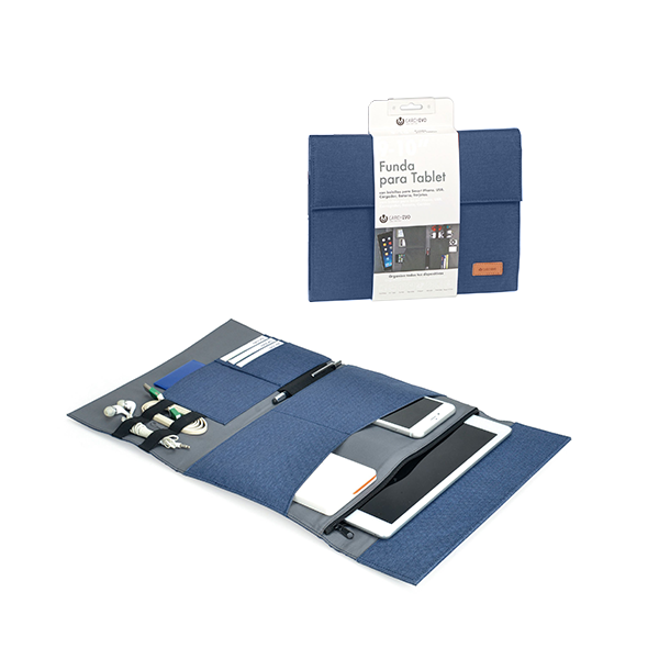 Cartera portatablet Venture Azul