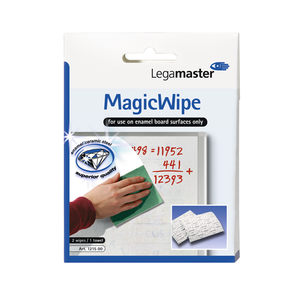 Paño borrador de pizarras blancas MagicWipe eraser