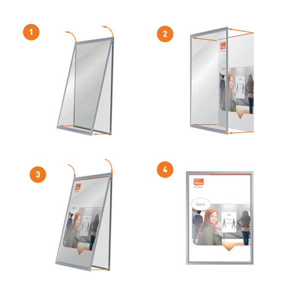 Porta póster Nobo Impression Pro Esselte
