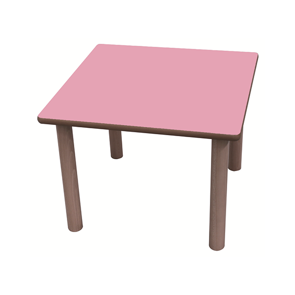 Taula quadrada 80x80 cm T1 alt. 46 cm