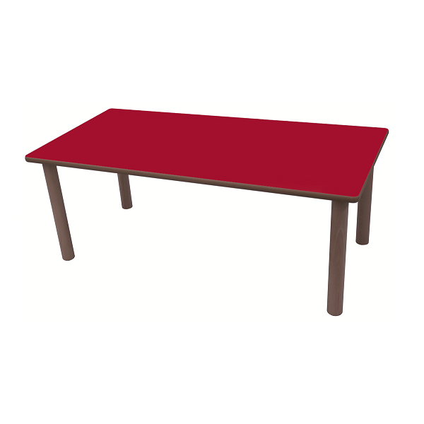 Taula rectangular 120x60 cm T1 alt. 46 cm