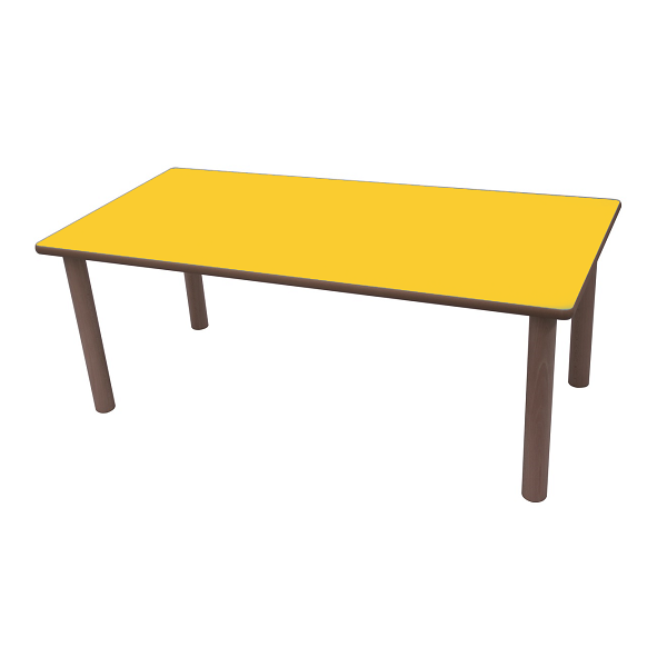 Taula rectangular 120x80 cm T3 alt. 59 cm