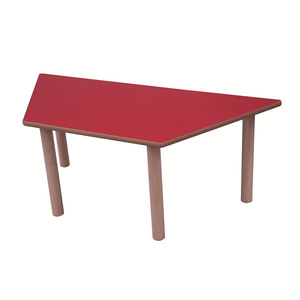 Taula trapezi 120x60 cm T0 alt. 40 cm