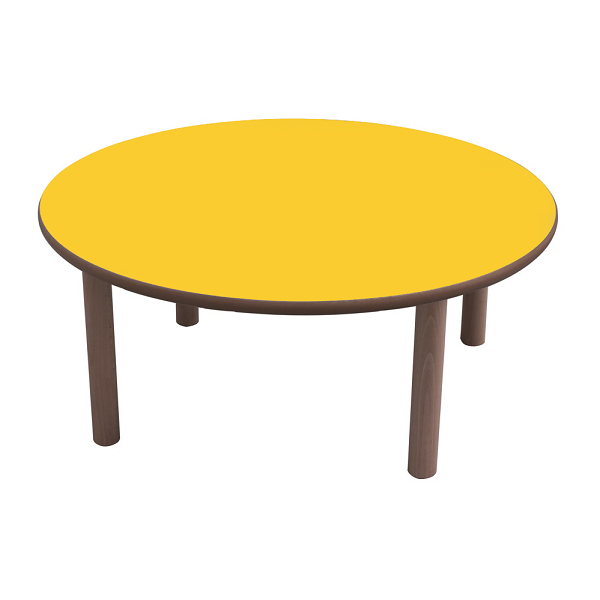 Taula rodona ø 80 cm T1 alt. 46 cm